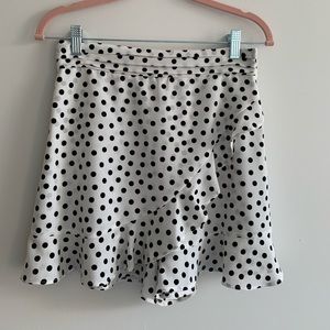 Zara Polka Dot Skort